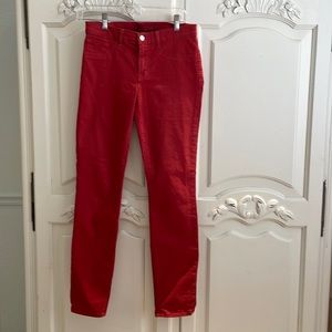 K Brand Jeans Orange color ( Kate Middleton wore same) size 27